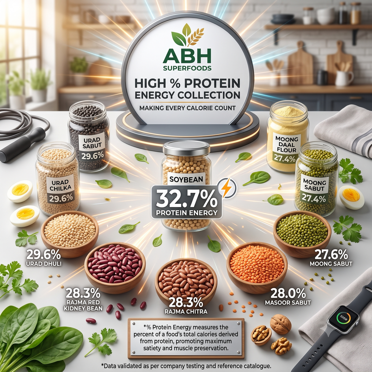 High % Protein Energy