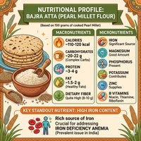 Pearl Millet Flour (Bajra)