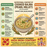 Bajra Khichdi (Pearl Millet Daliya)