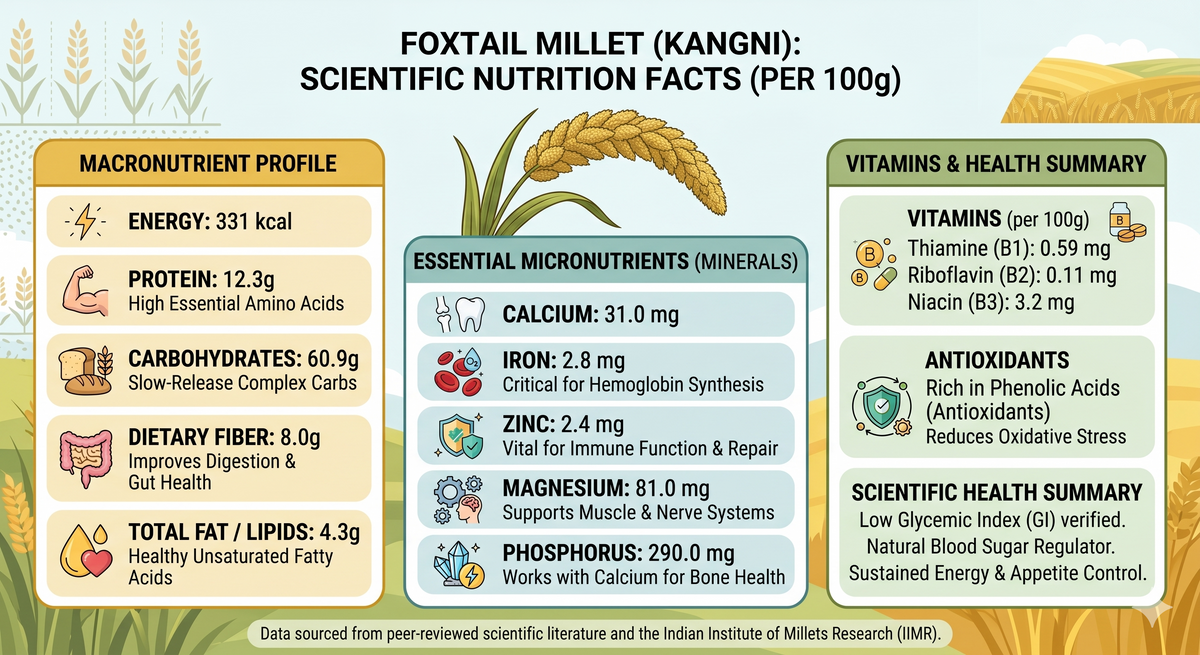Foxtail Millet Flour (Kangni)