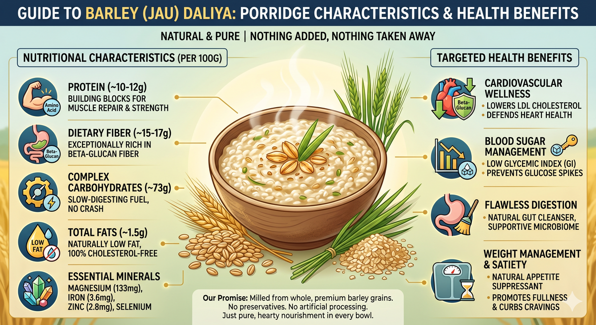 Barley Porridge (Jau Daliya) 500gm