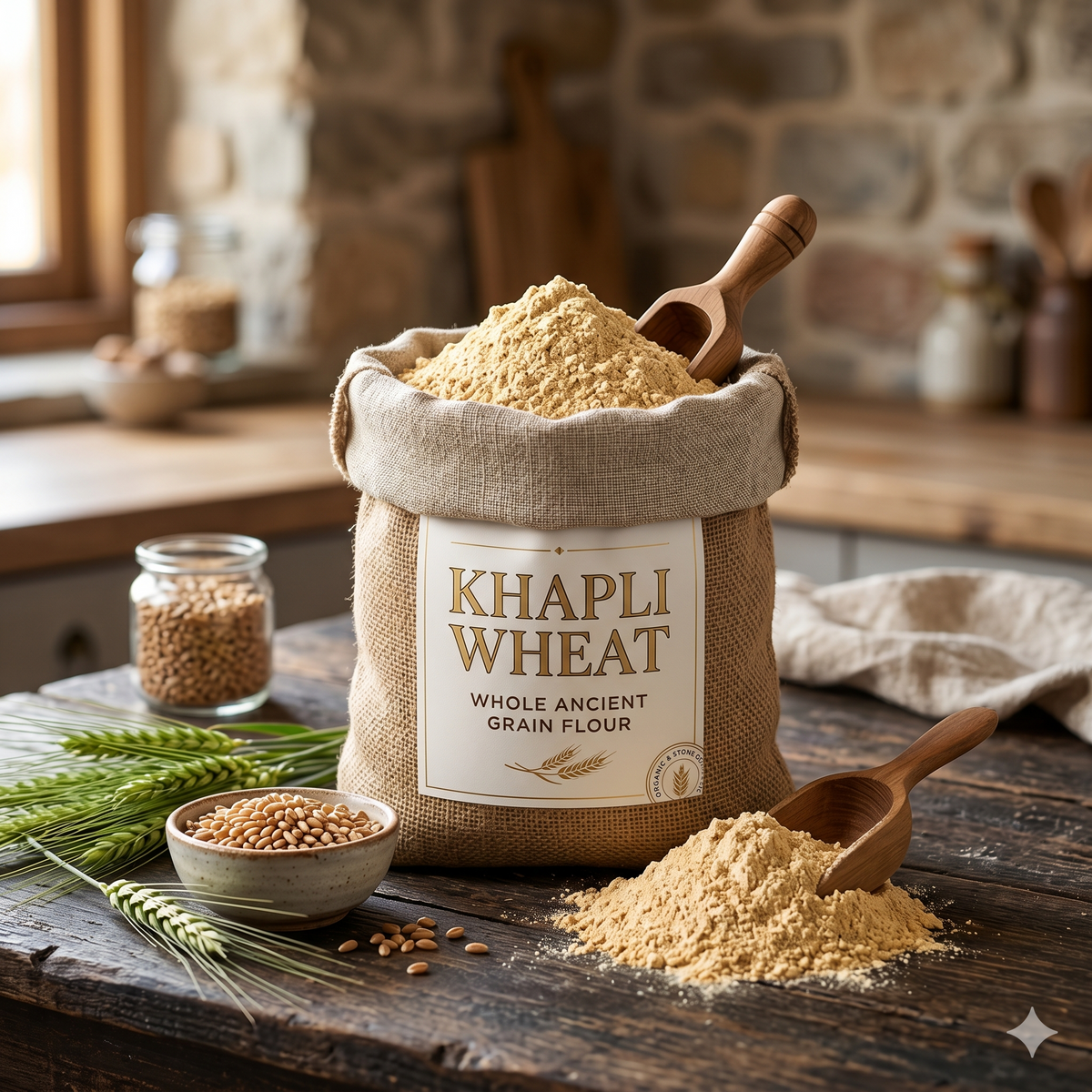 Khapli Wheat Atta