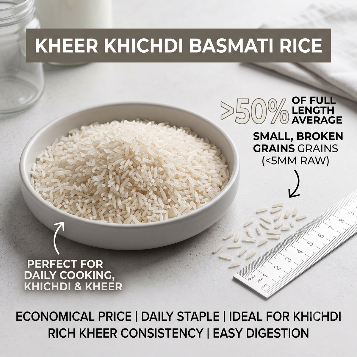 Kheer Khichdi Basmati Rice (1KG)