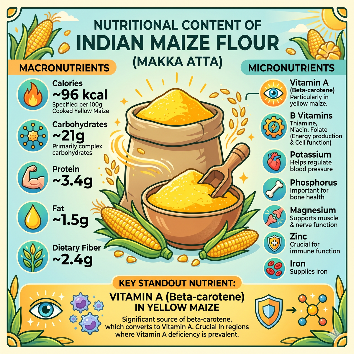 Maize Flour (Makki)