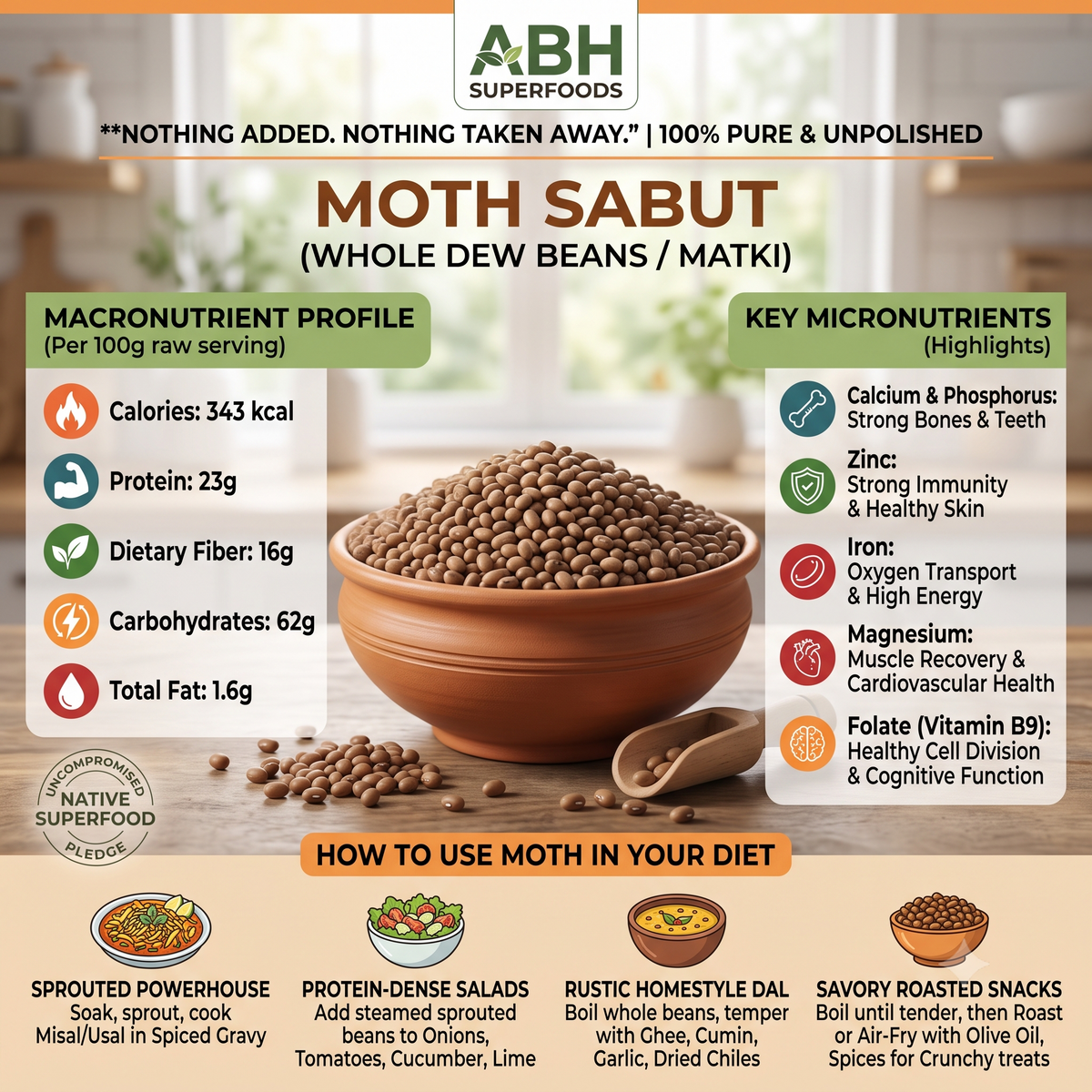 Moth Daal (Dew Beans)