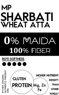 MP Sharbati Wheat Atta 5KG