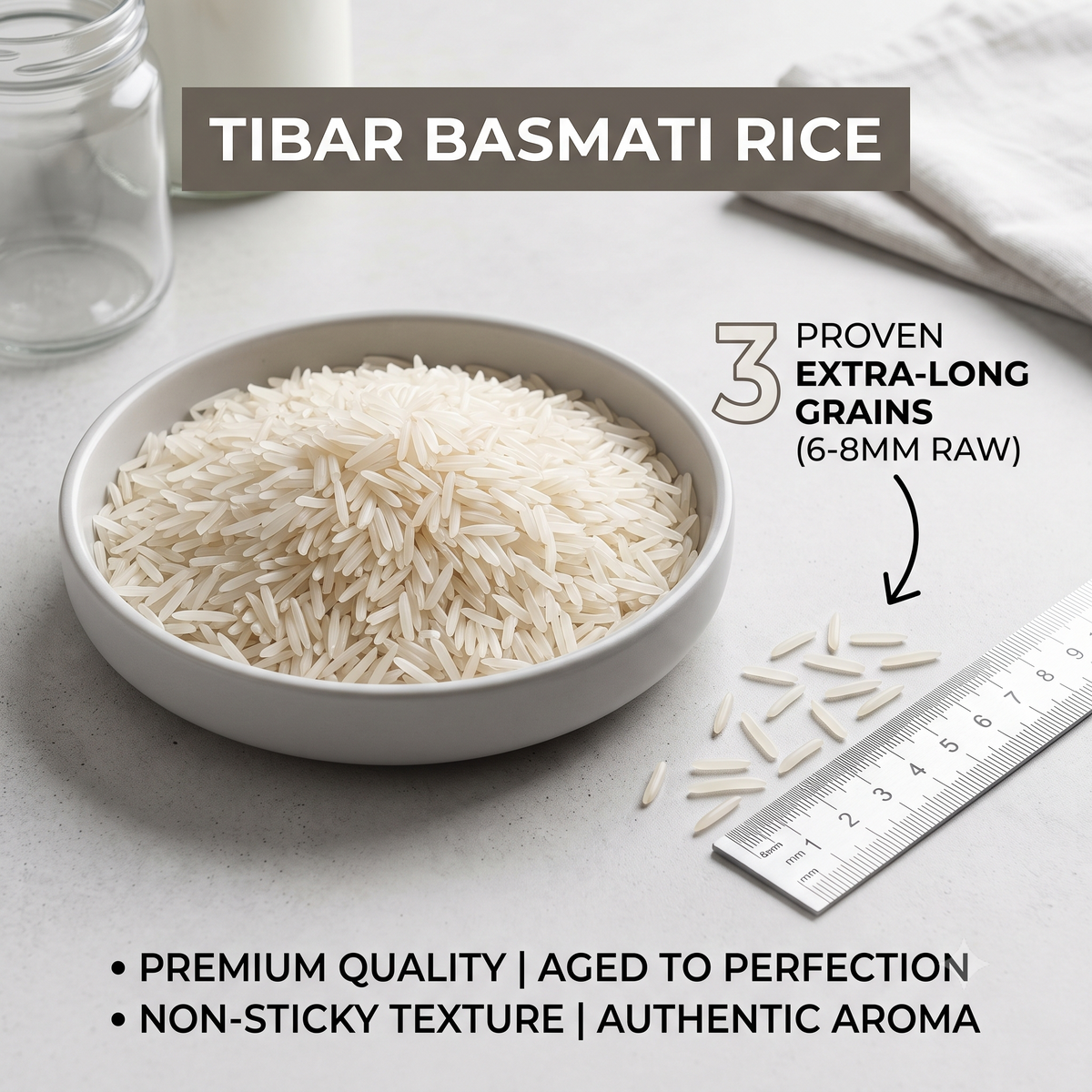 Tibar Basmati Rice (1KG)