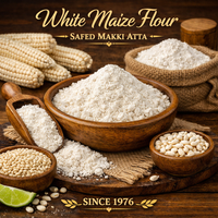 White Maize Flour (Safed Makki) 500gm