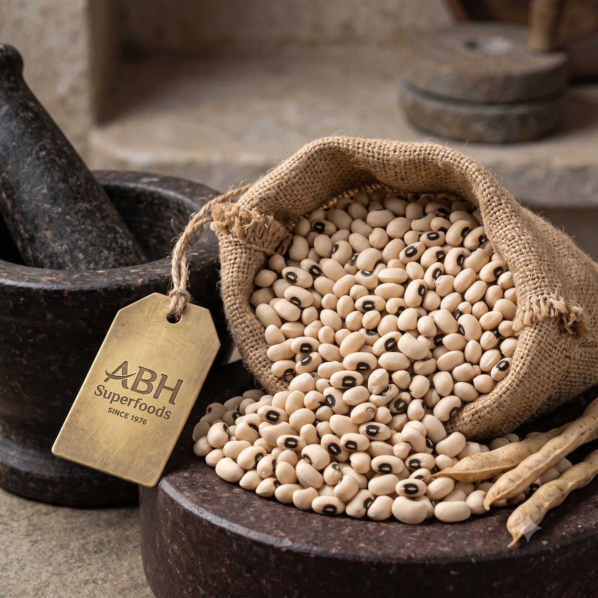 White Lobia (White Cowpea / Black Eyed Peas)