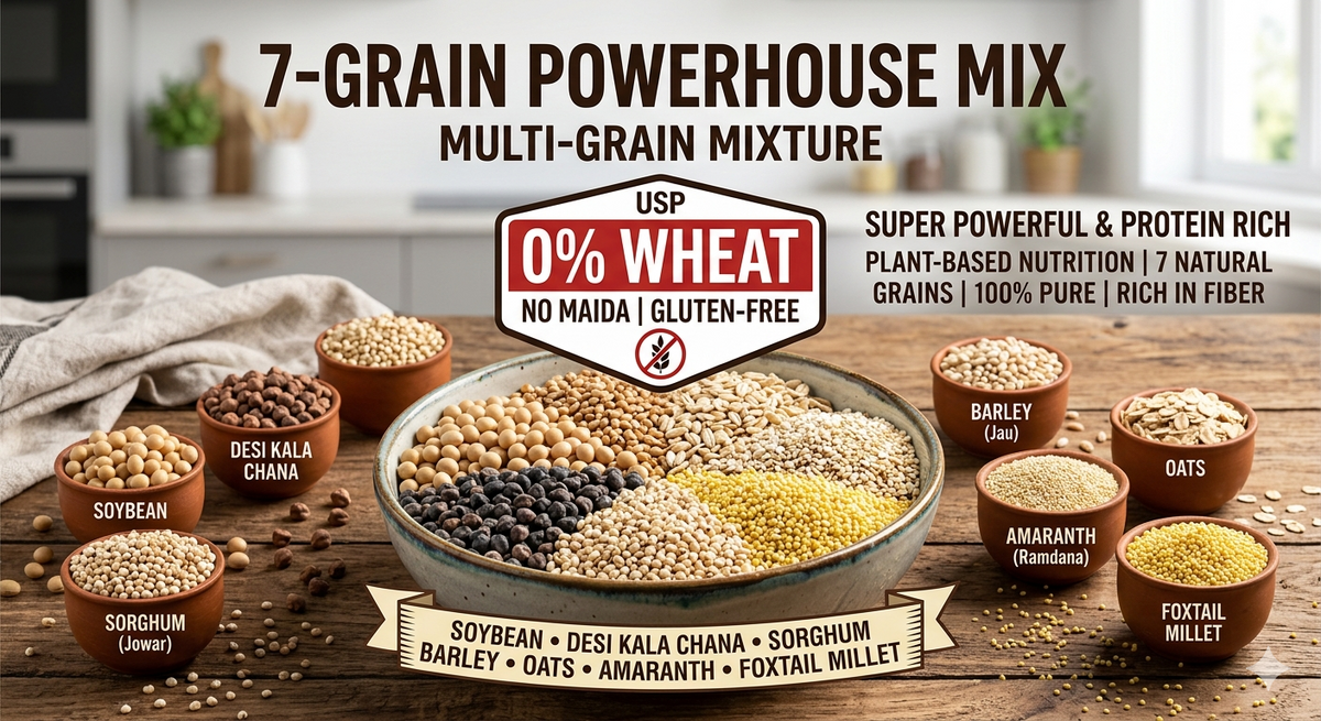 Multi Millet 0% Wheat (1KG)