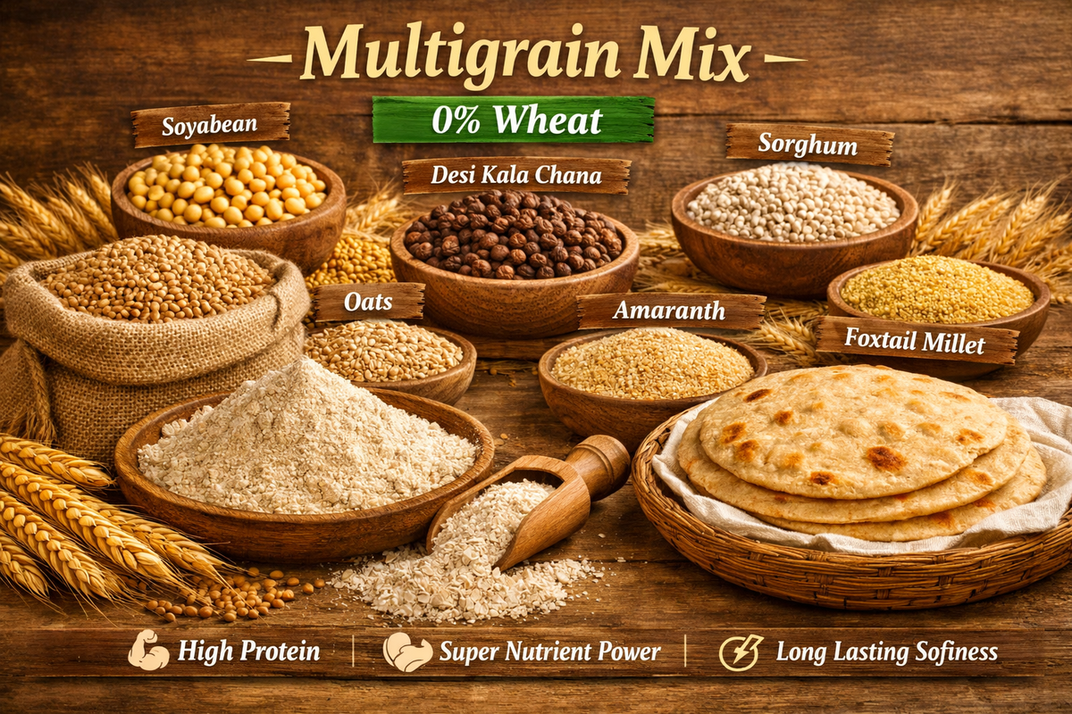 Multi Millet 0% Wheat (1KG)